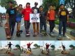 Komunitas Skateboard Remaja Pontianak Kalimantan Barat